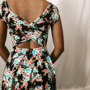 Wet Seal Mini Floral Dress